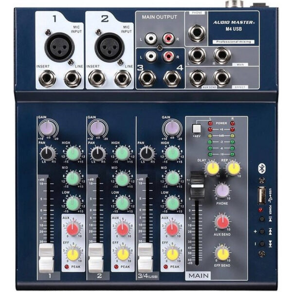 Music Master M4 USB mikseta