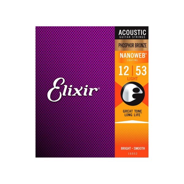 Elixir 16052 12-53 NANOWEB Žice za akustičnu gitaru