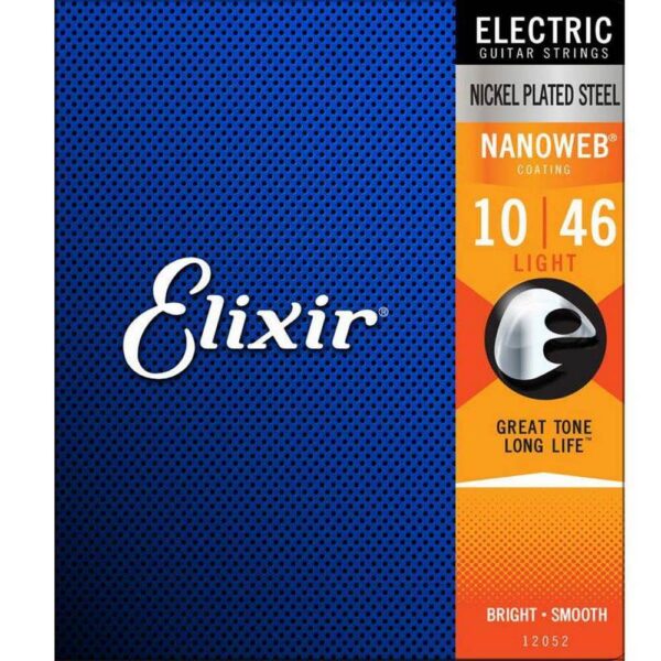 Elixir 12052 Light 010-046 Žice za električnu gitaru Debljina desetka