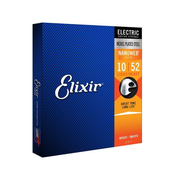 Elixir 12077 Light-Heavy 010-052 Žice za električnu gitaru Pojačane desetke