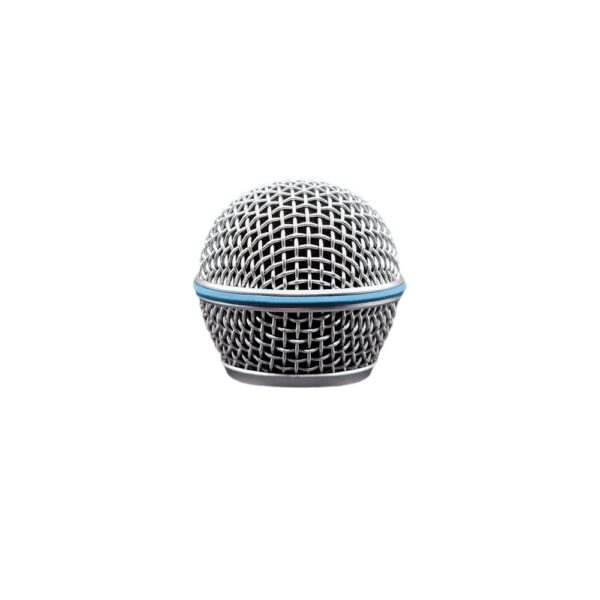 Siva mrežica za SHURE mikrofon sa plavom trakom