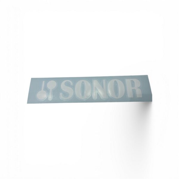 Sonor nalepnica za bas bubanj,bela