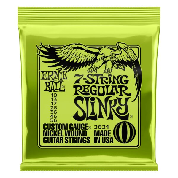 Ernie Ball 7 String Regular Slinky 2621 Žice za električnu gitaru