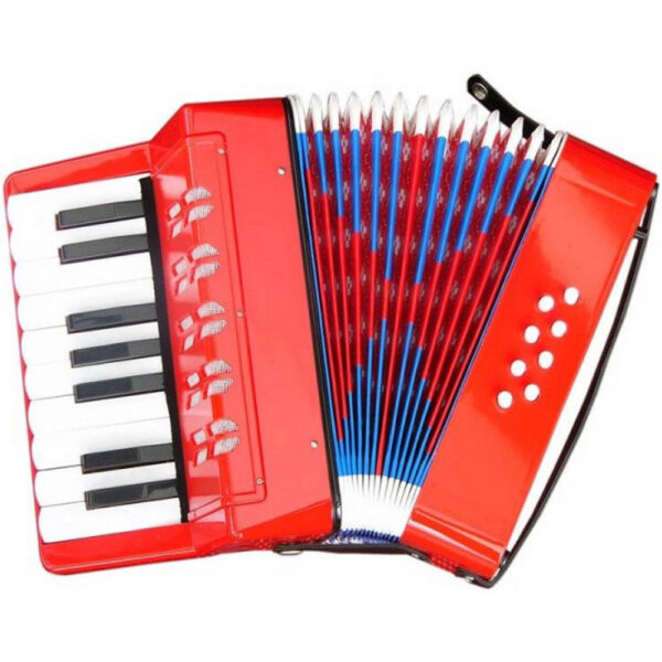 GOLDENCUP JP1708 17 MONOPHONIC 8 BASS Red Dečija harmonika