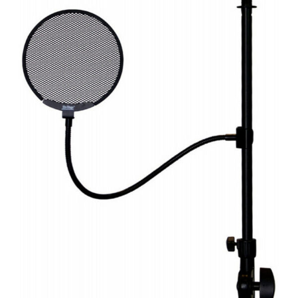 ON STAGE ASVSM5-B je gooseneck pop filter (pop-zaštita sa fleksibilnim vratom) za mikrofon