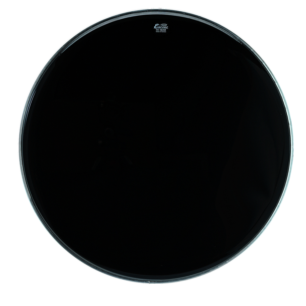 Remo Drum head ENCORE Ambassador Ebony Bassdrum