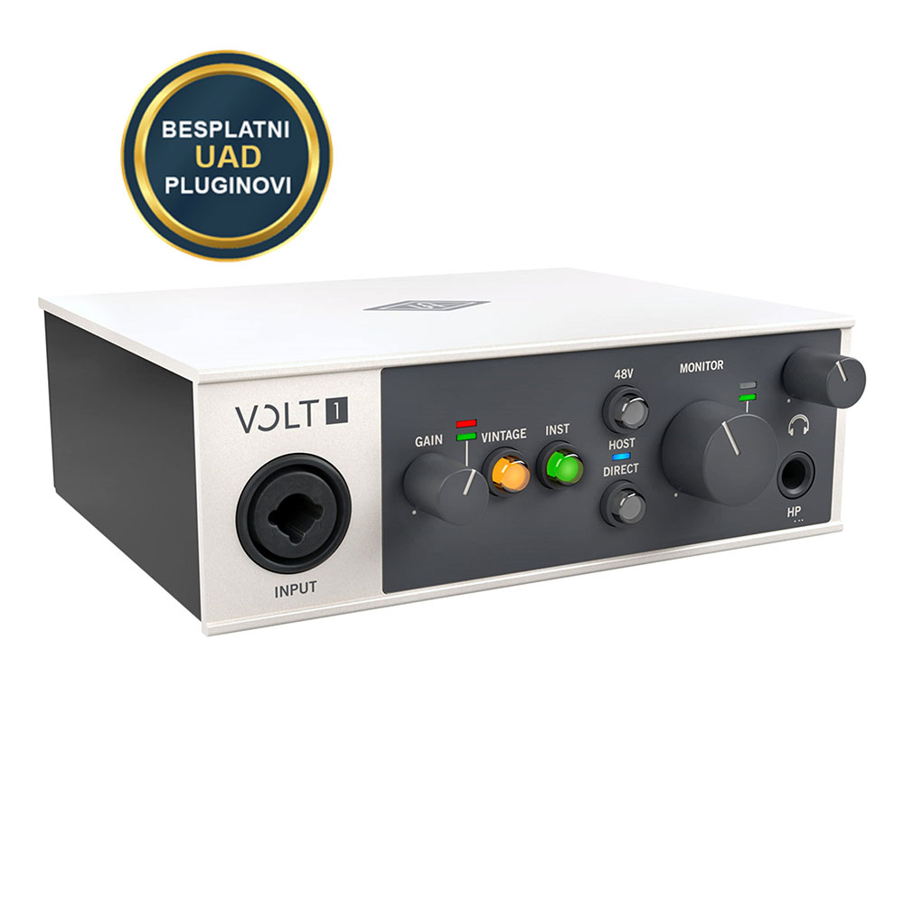 Universal Audio Volt 1 1-in 2-out Usb 2.0 Audio Interface